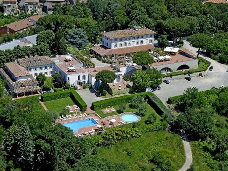 Hotel Garden aus der Vogelperspektive