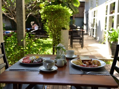 Frühstück im Amber Hotel