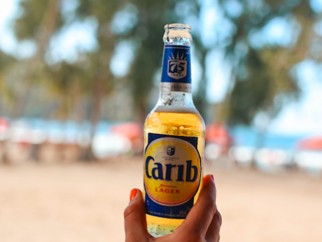 Carib Local Beer in Trinidad
