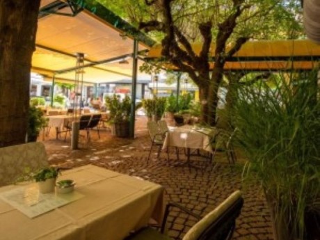 Hotel Schrofenstein, Terrasse