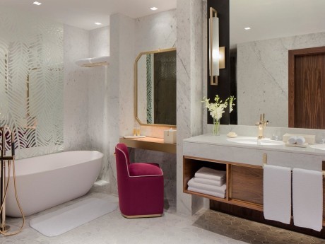 Beispielbadezimmer des Grand Hyatt