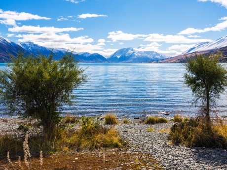 Neuseeland_Südinsel_South Alps_Lake Ohau