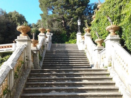 Italien - Triest - Schlosstreppe