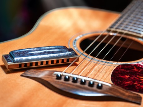 Nashville Gitarre + Mundharmonika 