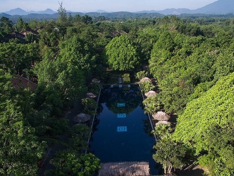 Der Pool des Pilgrimage Resort