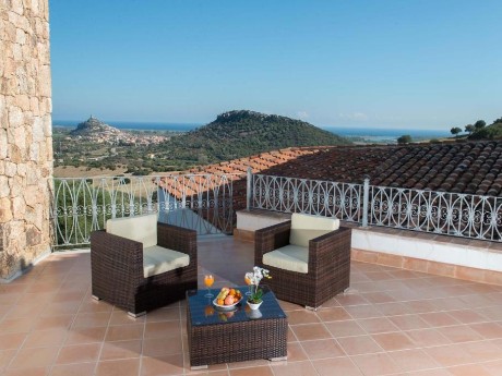 Agriturismo Su Vrau, Terrasse