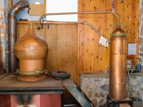 Raki distillery