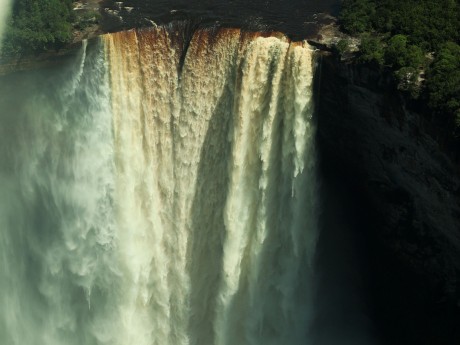 Aerial view of Kaieteur falls