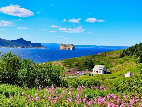 View of Perce in Canada