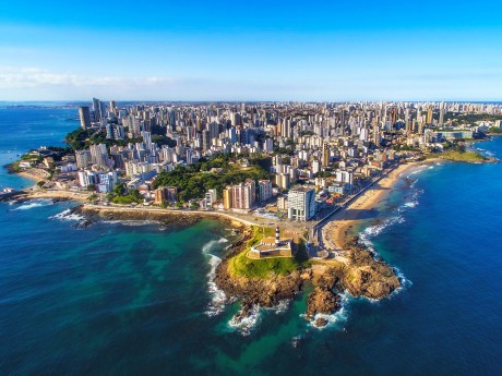 Salvador de Bahia Drohnenbild 