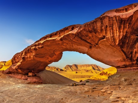 Wadi Rum Felsbogen