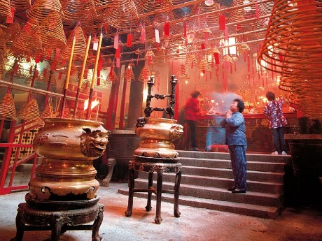 Hong Kong Man Mo Tempel