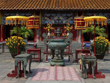 Tempeleingang in Hue