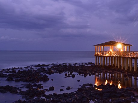 Strand bei Nacht, Pestana Sao Tome