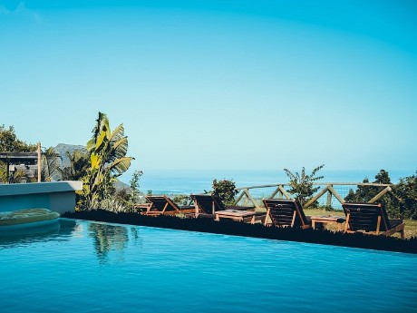 Pool, Chalets Chamarel