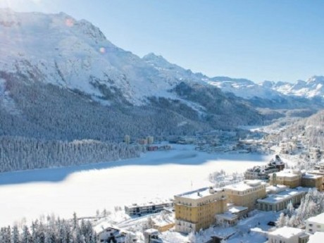 St Moritz im Winter