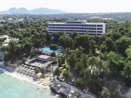 griechenland_isthmia_hotel saron-fassade