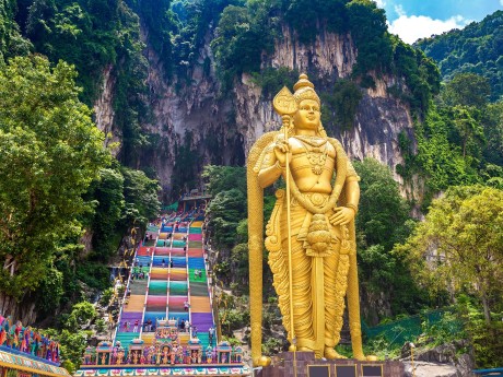 Asien Malaysia Kuala Lumpur Batu Höhlen