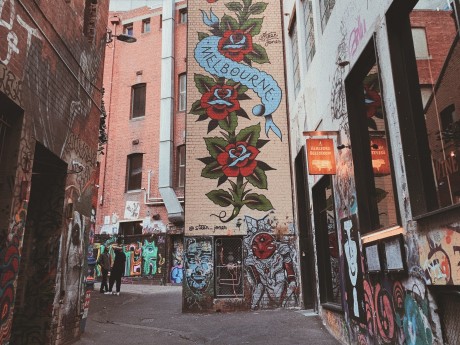Street art in Melbourne
