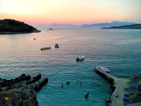 Waterfront, Ksamil, Albania