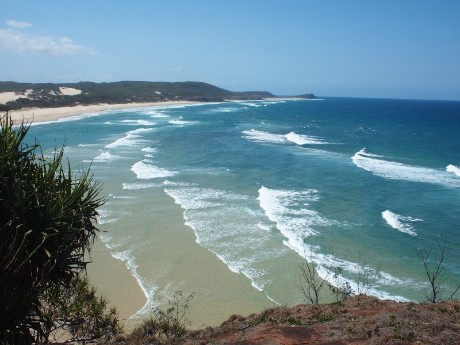Waves in Noosa, Australia