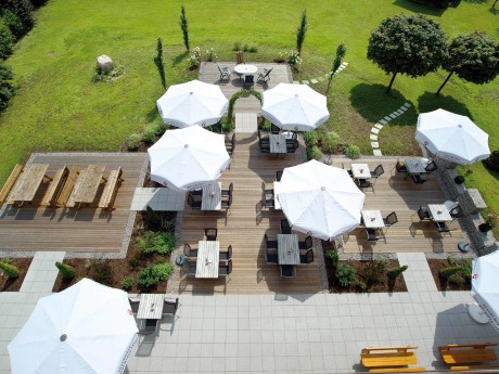 Hotel Aberseehof Terrasse