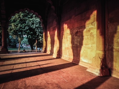 Architektur aus der Mogul-Zeit in Delhi