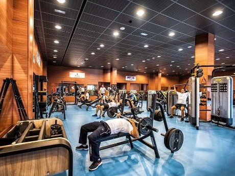 Fitnessraum im Hotel La Palma