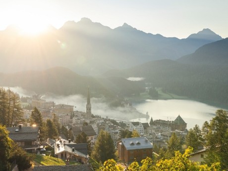 St. Moritz im Sommer