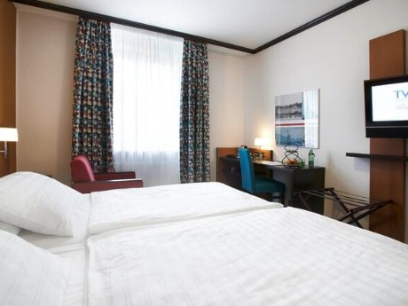 Hotel Donauwelle Linz Bett