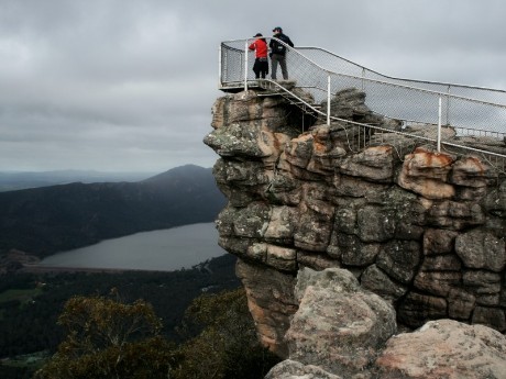 Lookout in the Grampians National Park