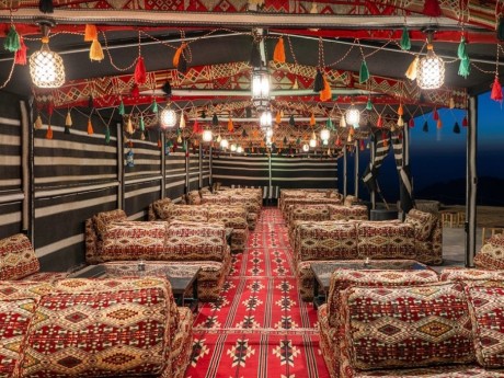 Grand Mercure Petra Beduinen-Zelt-Lounge