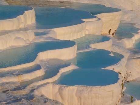 Kalksteinterrassen von Pamukkale