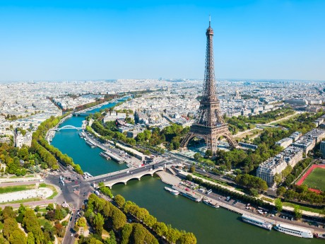 Paris Skyline + Eifelturm