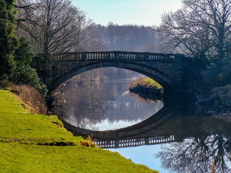 Brücke in Pollok, Glasgow