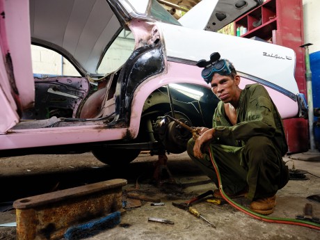 Havanna - Mechaniker, Oldtimer, Kultur