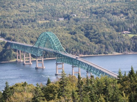 Bridge in Cape Breton Island