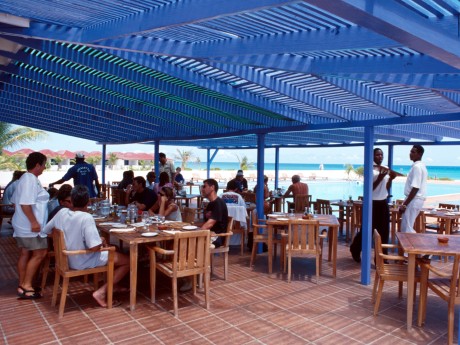 Dining al fresco at Palmetto