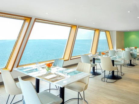 Queen Elizabeth 2 - Restaurant Aussicht