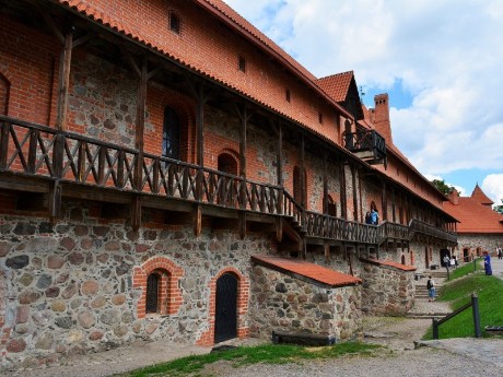 Trakai Burg von Innen