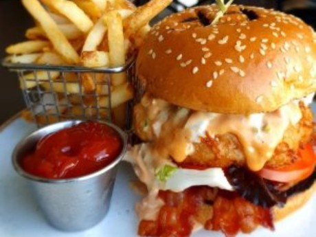 Flying Fish Bahamian Burger