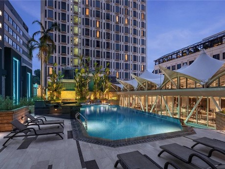 Pool, Wyndham Singapore Hotel
