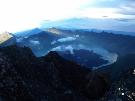 Mount Rinjani Panorama auf Lombok