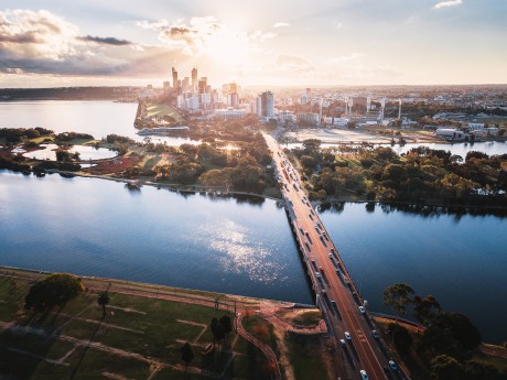 Australien_Westaustralien_Perth_Skyline