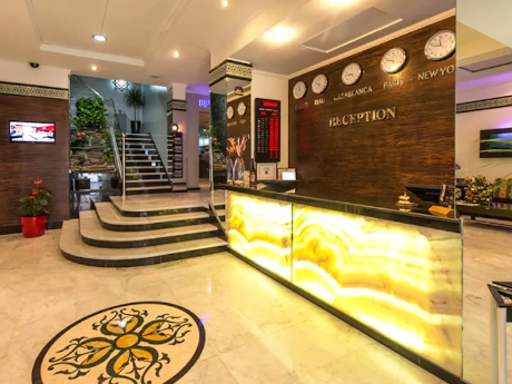 Casablanca, Hotel Toubkal, entrance