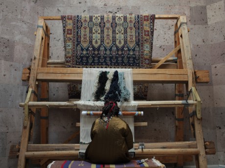 Carpet weaving