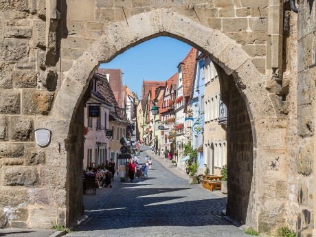 deutschland-rothenburg-Altstadt