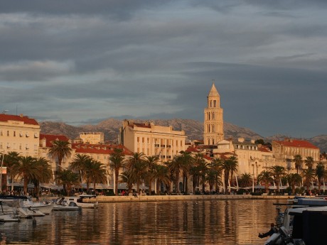 Split am Abend