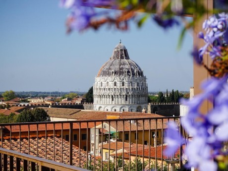 Der Ausblick im Grand Hotel Duomo