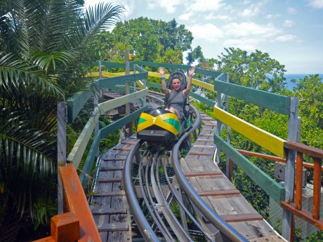 Bobsledding Adventure at Mystic Mountain